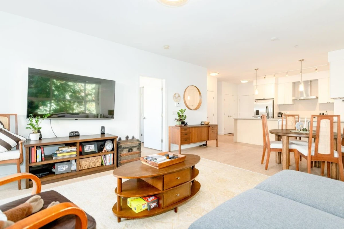 Living Room Photo of 312 3205 Mountain Highway, North Vancouver, BC