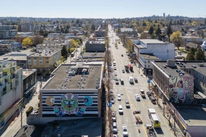 Aerial View of 208 205 E 10th Avenue, Vancouver, BC