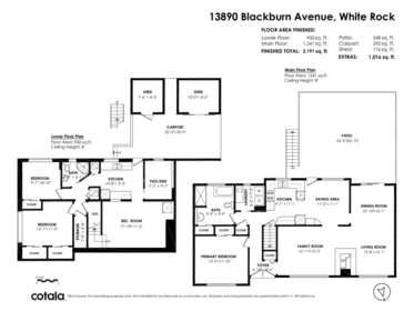 Outdoor Patio Photo of 13890 Blackburn Avenue, White Rock, BC