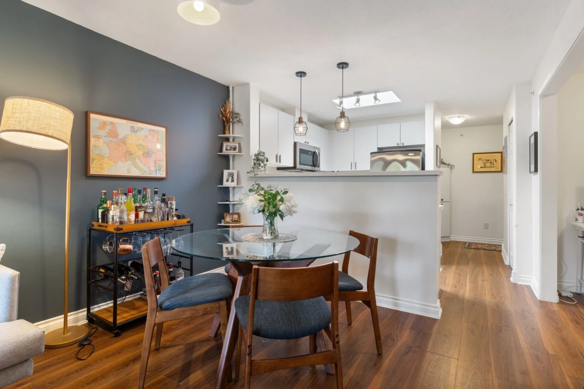 Living Room Photo of 404 2741 E Hastings Street, Vancouver, BC