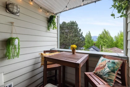 Outdoor Patio Photo of 404 2741 E Hastings Street, Vancouver, BC