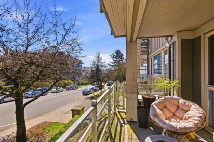 Outdoor Deck Photo of 223 530 Raven Woods Drive, North Vancouver, BC
