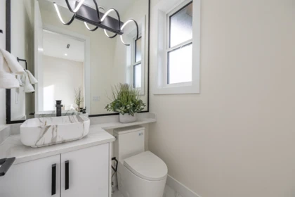 Powder Room Photo of 101 1149 Dansey Avenue, Coquitlam, BC