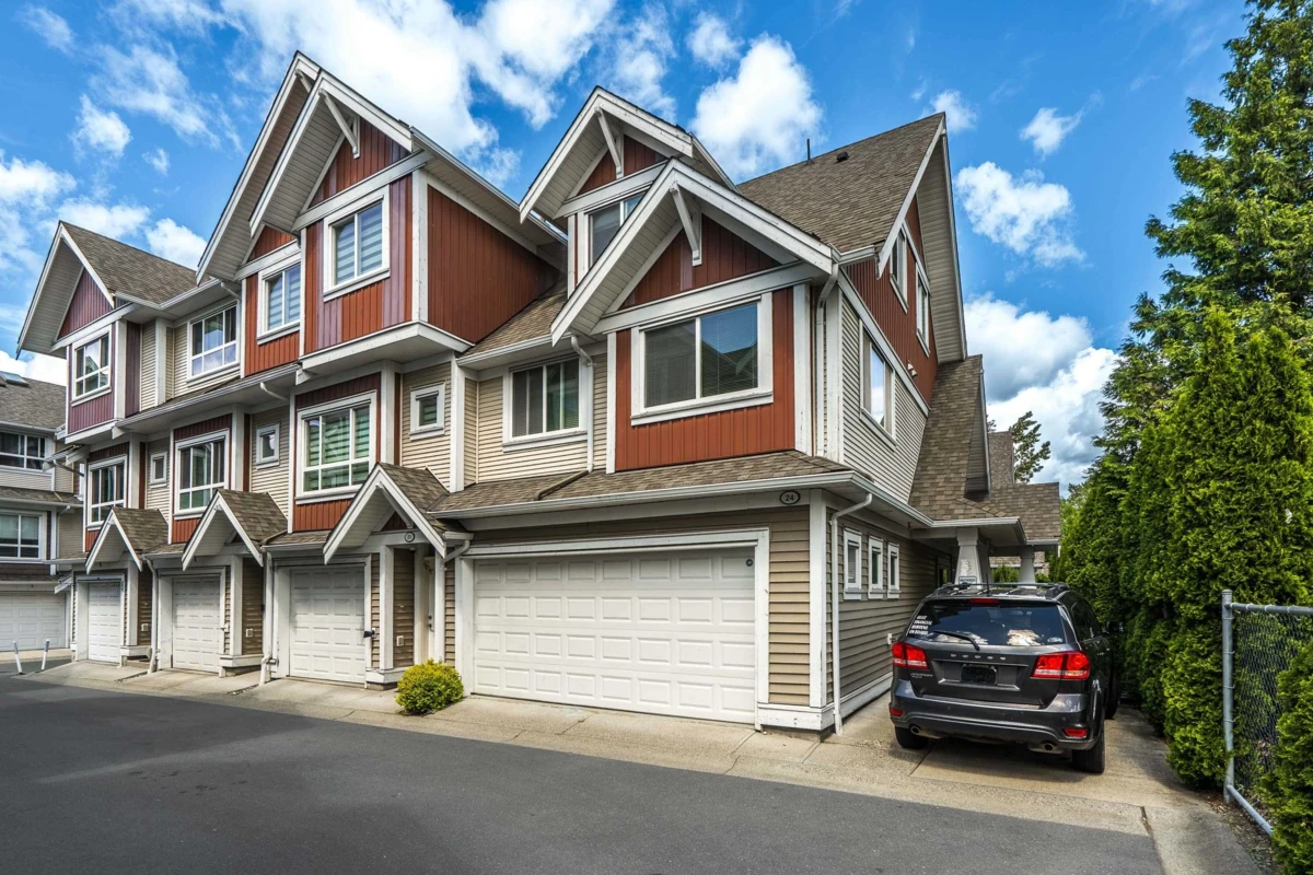 Exterior Rear Photo of 24 7298 199a Street, Langley, BC