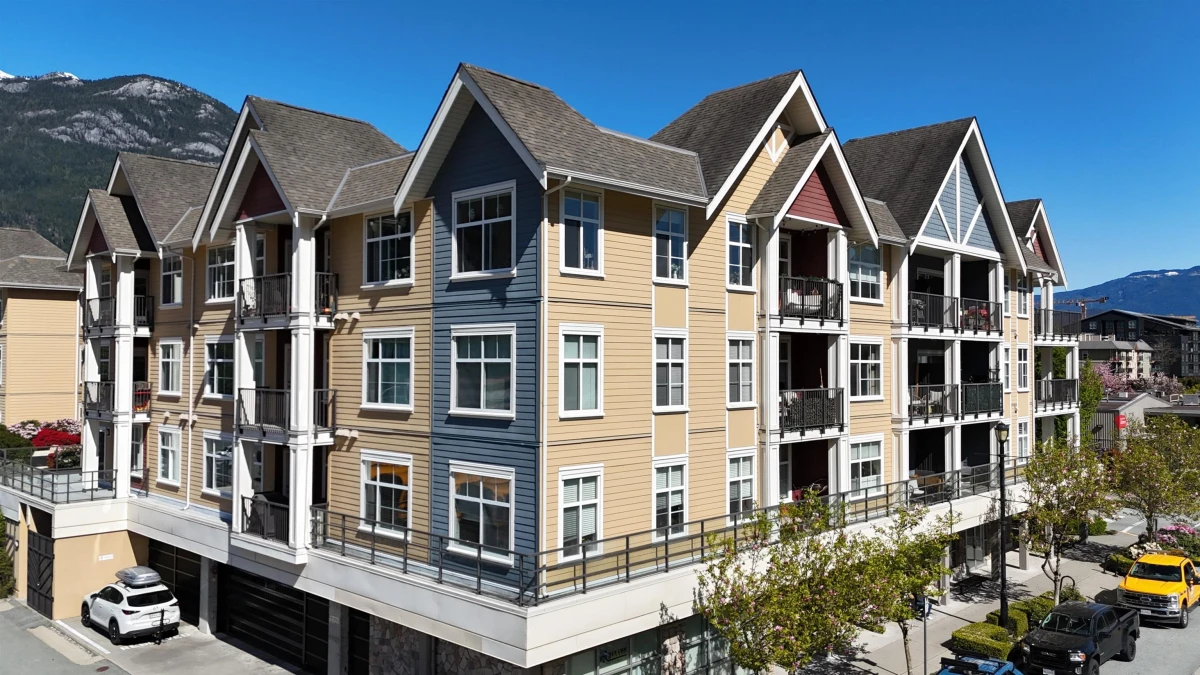 Exterior Rear Photo of 207 1336 Main Street, Squamish, BC