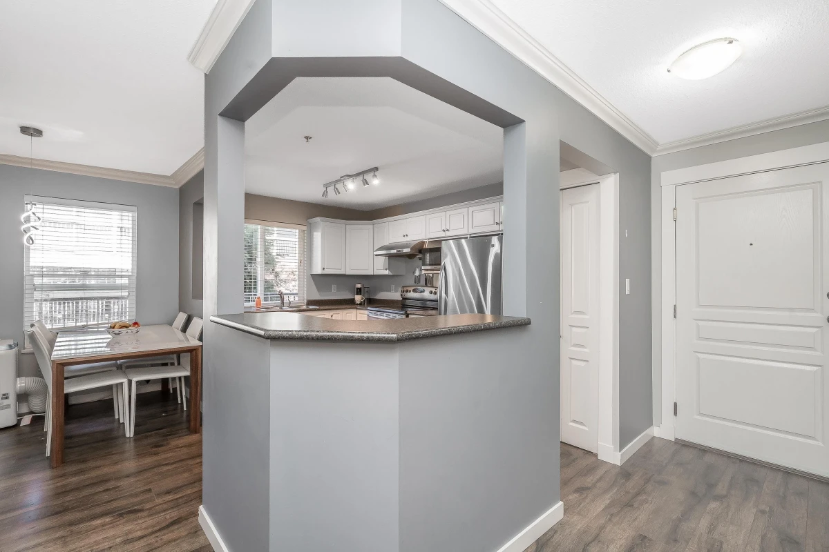 Living Room Photo of 209 33480 George Ferguson Way, Abbotsford, BC