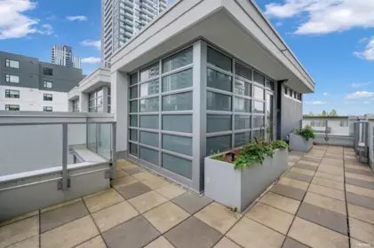 Aerial View of TH1 6398 Silver Avenue, Burnaby, BC