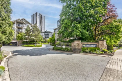 Aerial View of 106 9233 Government Street, Burnaby, BC