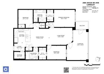 Outdoor Patio Photo of 208 20325 85 Avenue, Langley, BC