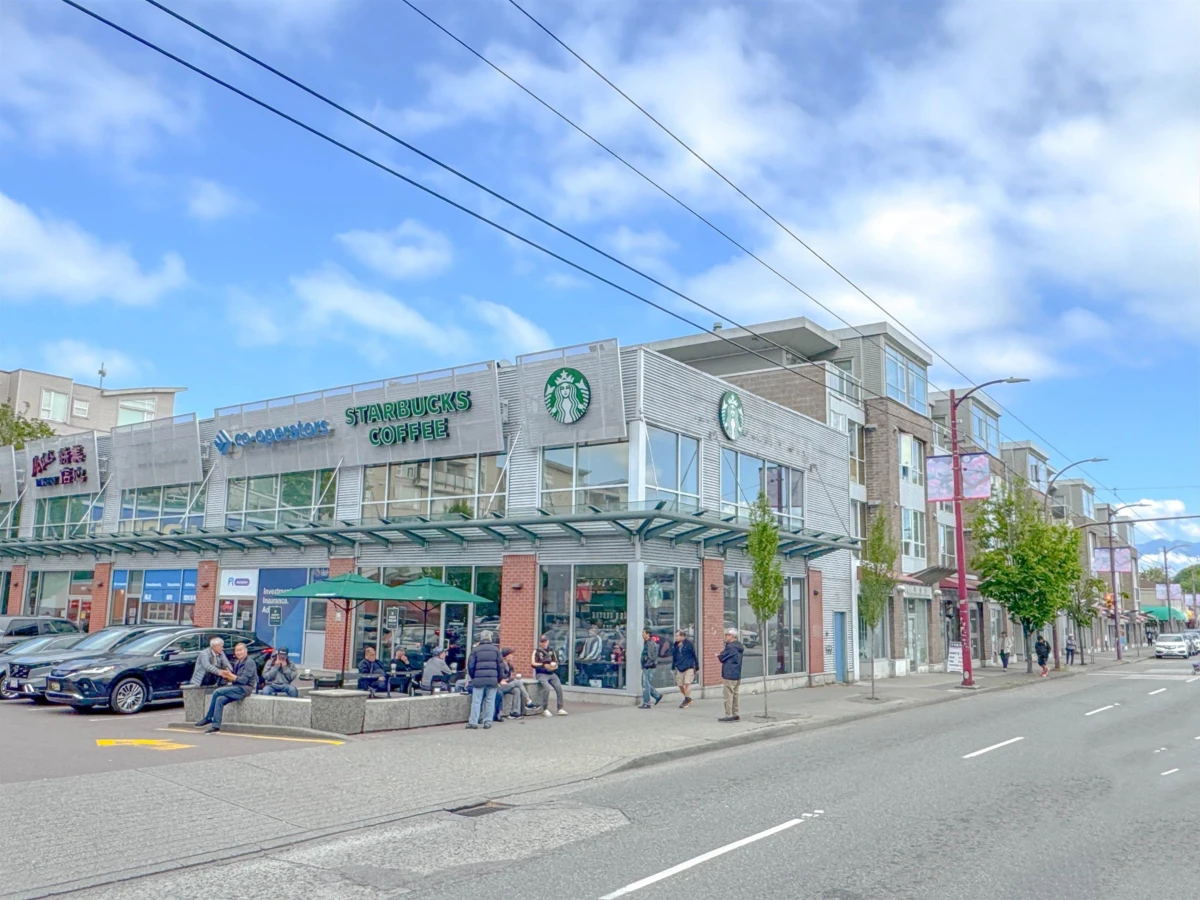 Exterior Rear Photo of 311 5555 Victoria Drive, Vancouver, BC