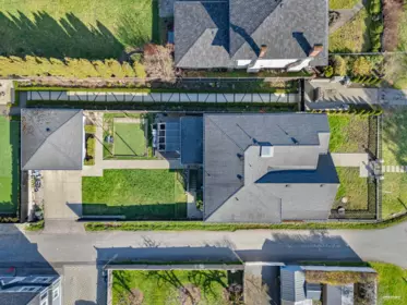 Aerial View of 4133 Victory Street, Burnaby, BC