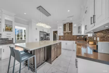Kitchen Island Photo of 4133 Victory Street, Burnaby, BC
