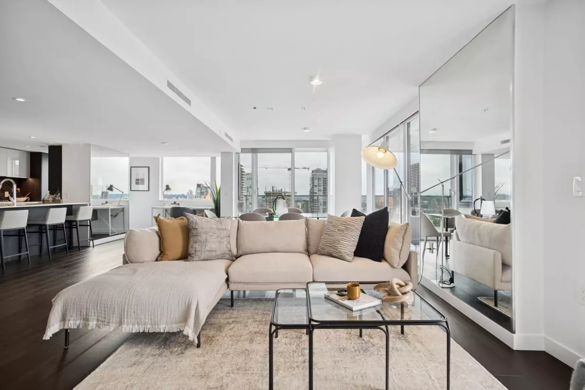 Family Room Photo of 3306 1111 Richards Street, Vancouver, BC