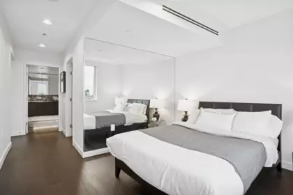 Bedroom 3 Photo of 3306 1111 Richards Street, Vancouver, BC