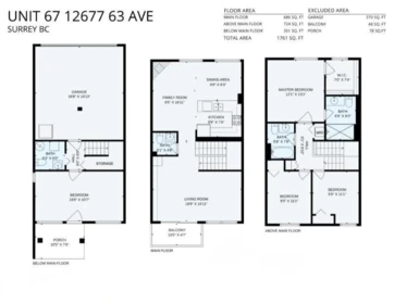 67 12677 63 Avenue, Surrey, BC, Surrey — Townhouse for sale