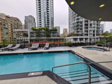 Basement Recreation Room Photo of 1800 433 Robson Street, Vancouver, BC