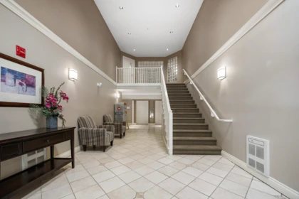 Aerial View of 206 2990 Princess Crescent, Coquitlam, BC