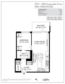 Hot Tub / Spa Photo of 1012 988 Quayside Drive, New Westminster, BC