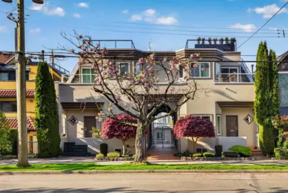 1261 W 7th Avenue, Vancouver, BC, Vancouver — Townhouse for sale