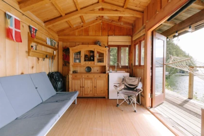Breakfast Nook Photo of 585 Errington Way, Gambier Island, BC