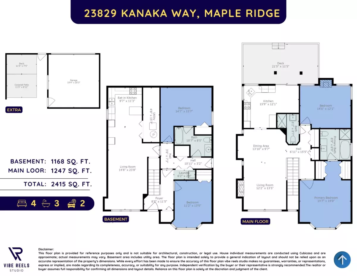 Living Room Photo of 23829 Kanaka Way, Maple Ridge, BC