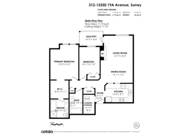 Breakfast Nook Photo of 312 15350 19a Avenue, Surrey, BC