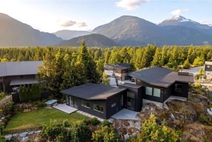 Aerial View of 1764 Pinewood Drive, Pemberton, BC