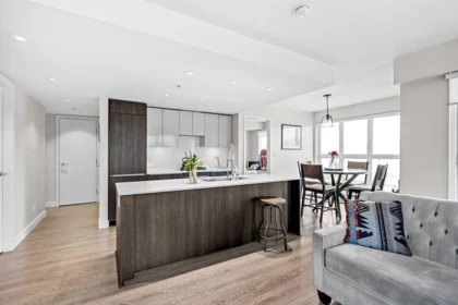 Kitchen Island Photo of 324 1588 E Hastings Street, Vancouver, BC