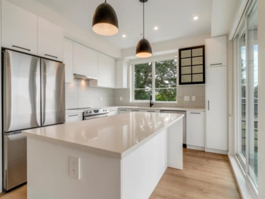 Kitchen Island Photo of 206 8117 200a Street, Langley, BC