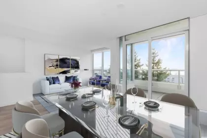 Kitchen Island Photo of 311 15165 Thrift Avenue, White Rock, BC