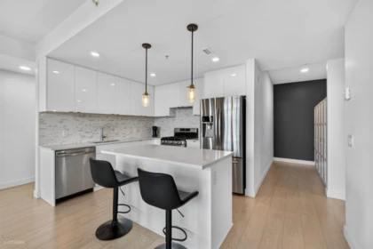 Kitchen Island Photo of 402 19945 Brydon Crescent, Langley, BC
