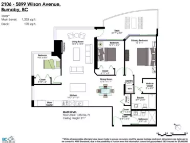 Hallway Photo of 2106 5899 Wilson Avenue, Burnaby, BC