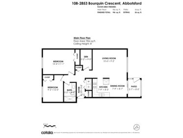 Aerial View of 108 2853 W Bourquin Crescent, Abbotsford, BC