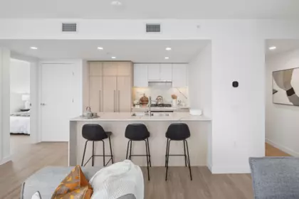 Kitchen Island Photo of 2308 2135 Springer Avenue, Burnaby, BC