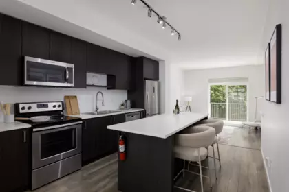 Kitchen Island Photo of 105 8130 136a Street, Surrey, BC