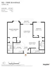 Exterior Rear Photo of 102 17695 58 Avenue, Surrey, BC