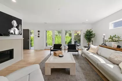 Family Room Photo of 2025 Mackay Avenue, North Vancouver, BC
