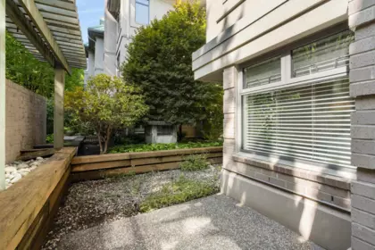 Backyard Photo of E106 628 W 12th Avenue, Vancouver, BC