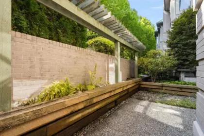 Outdoor Patio Photo of E106 628 W 12th Avenue, Vancouver, BC