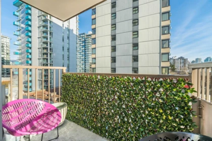Primary Bedroom Photo of 605 1251 Cardero Street, Vancouver, BC