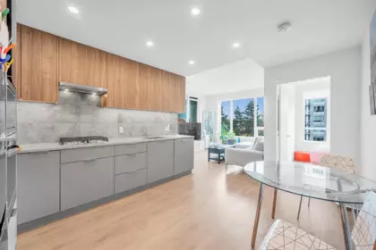 Family Room Photo of 202 13359 Old Yale Road, Surrey, BC