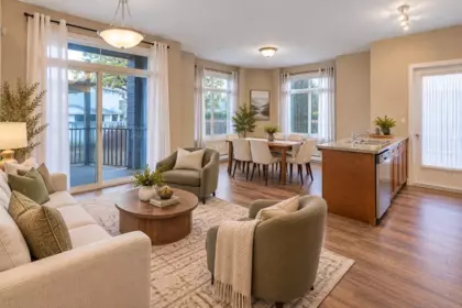 Outdoor Patio Photo of 220 13277 108 Avenue, Surrey, BC