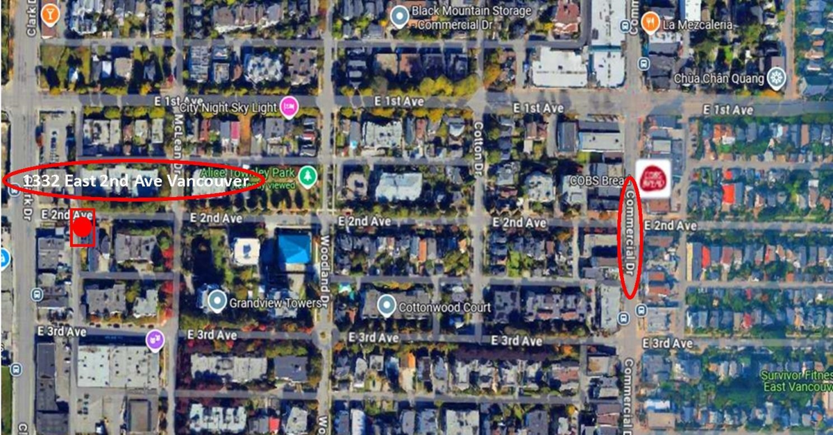 Bedroom 2 Photo of 1332 E 2nd Avenue, Vancouver, BC