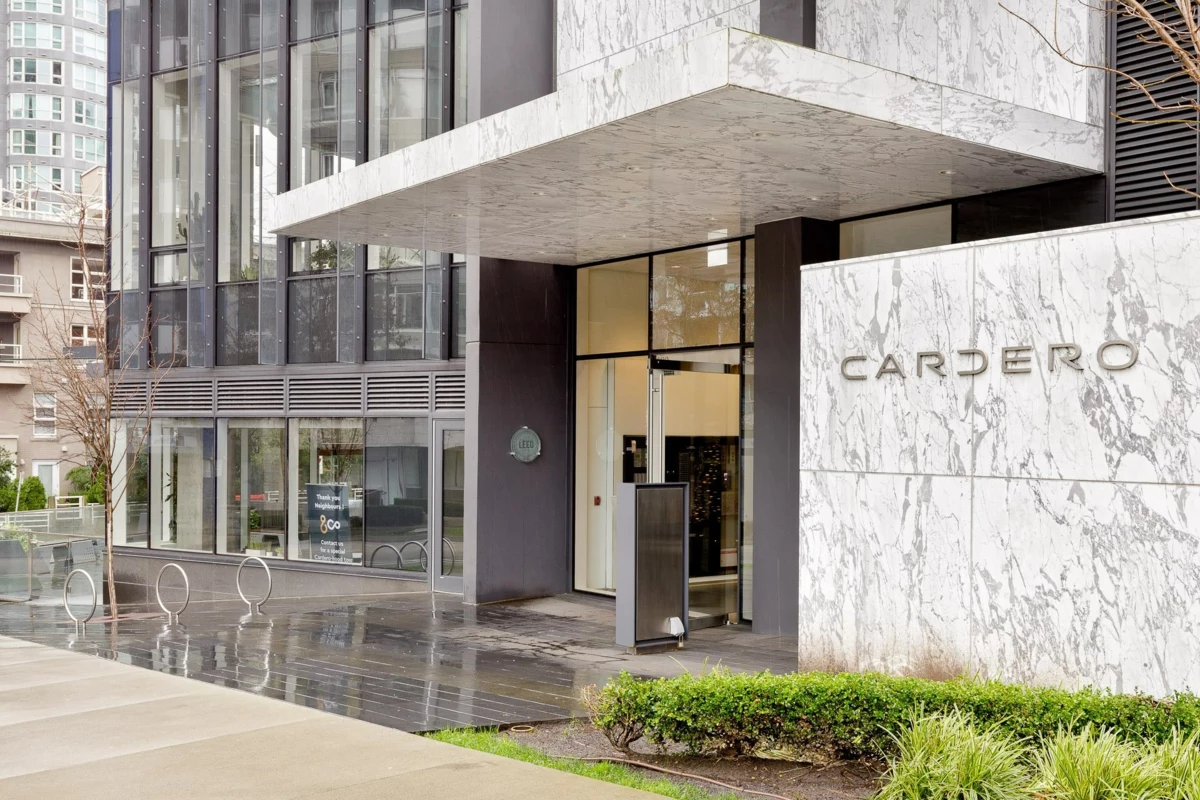 Exterior Front Photo of 1201 620 Cardero Street, Vancouver, BC