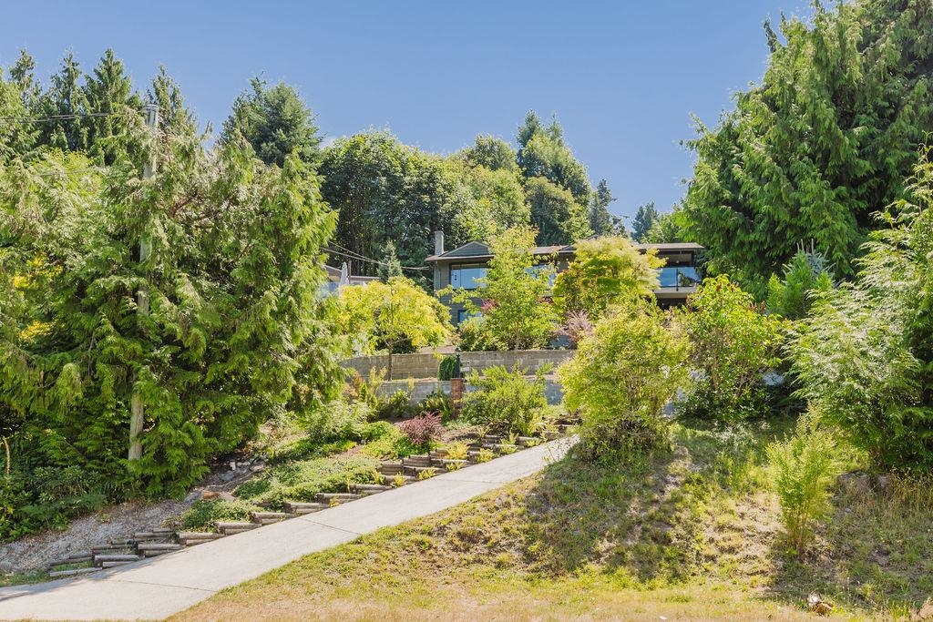 Aerial View of 6950 Porpoise Drive, Sechelt, BC