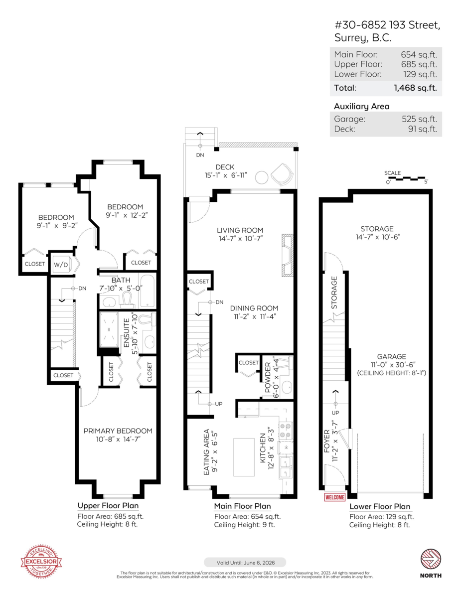 Playground / Recreational Area Near 30 6852 193 Street, Surrey, BC