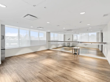 Aerial View of CH3 5051 Imperial Street, Burnaby, BC