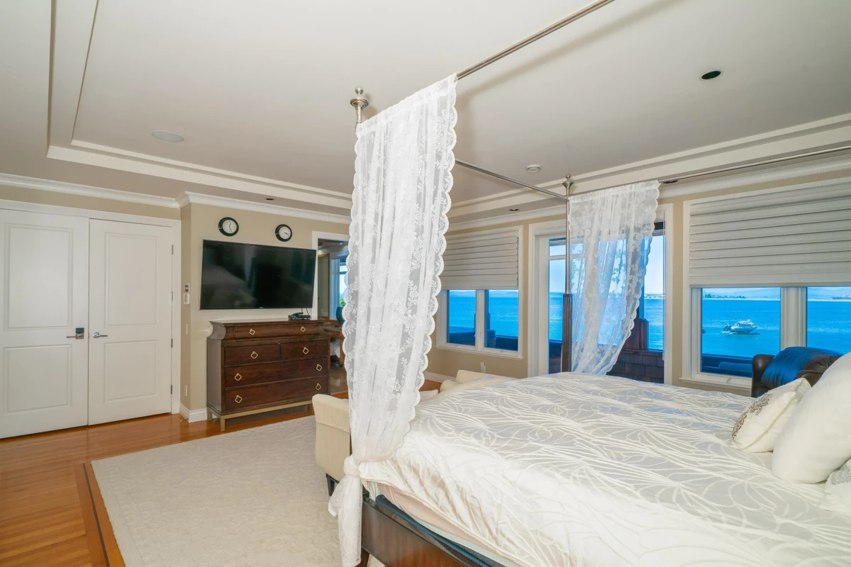 Aerial View of 768 Tsawwassen Beach Road, Delta, BC