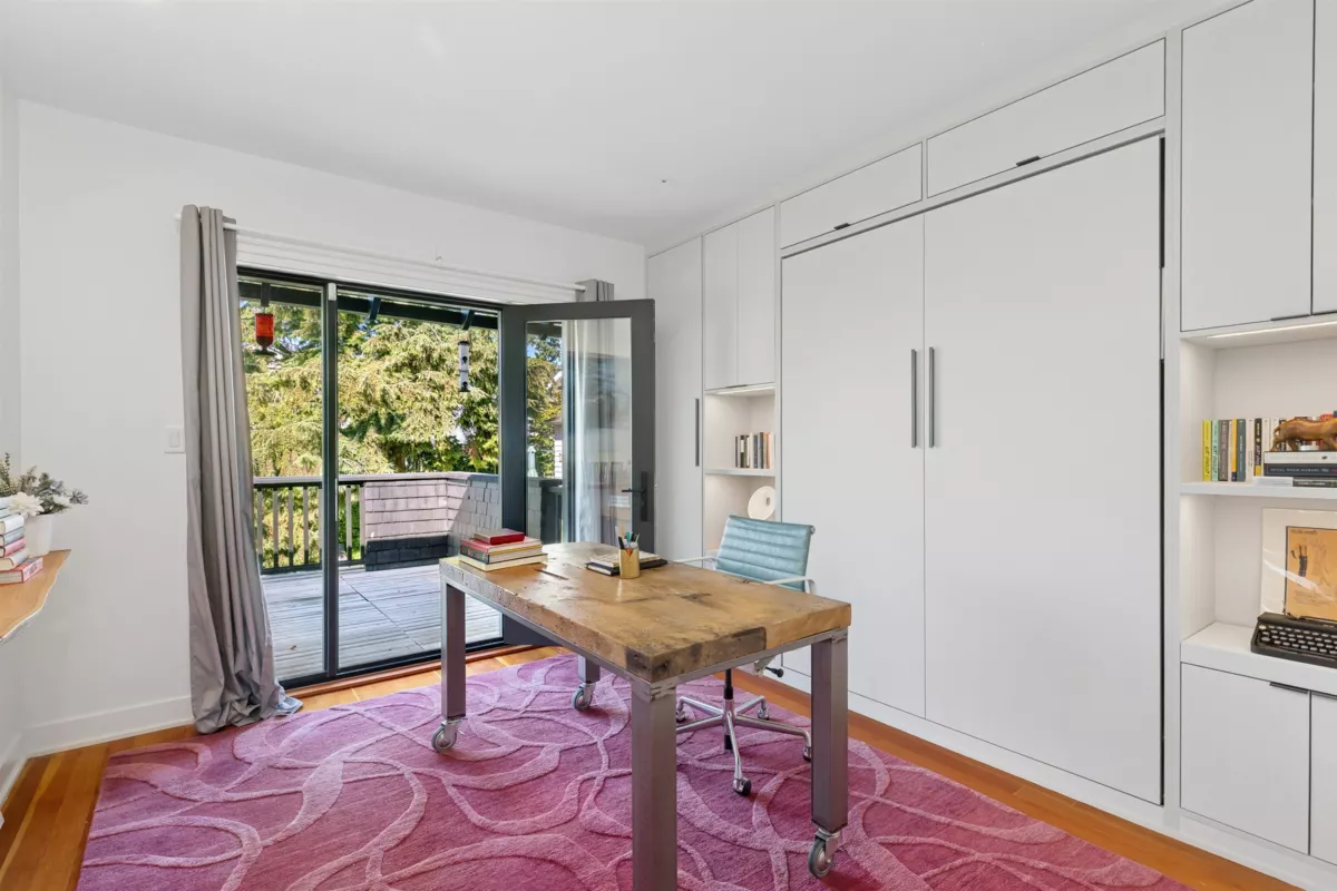 Aerial View of 2615 W 2nd Avenue, Vancouver, BC