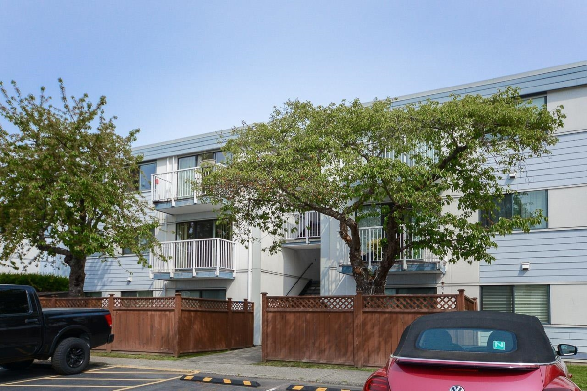 Exterior Rear Photo of 201 7200 Lindsay Road, Richmond, BC